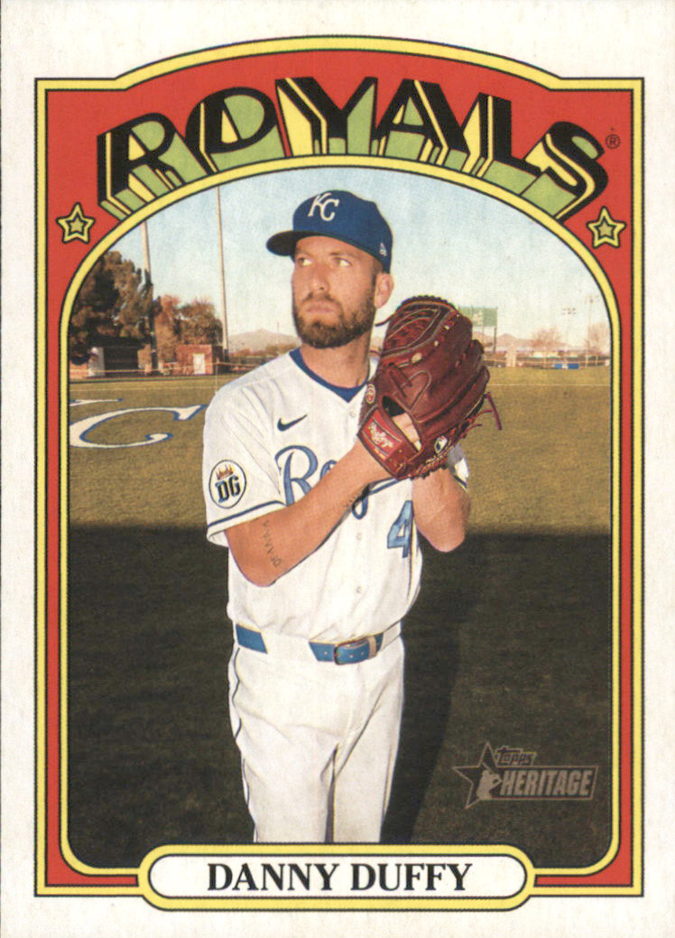 2021 Topps Heritage #331 Danny Duffy