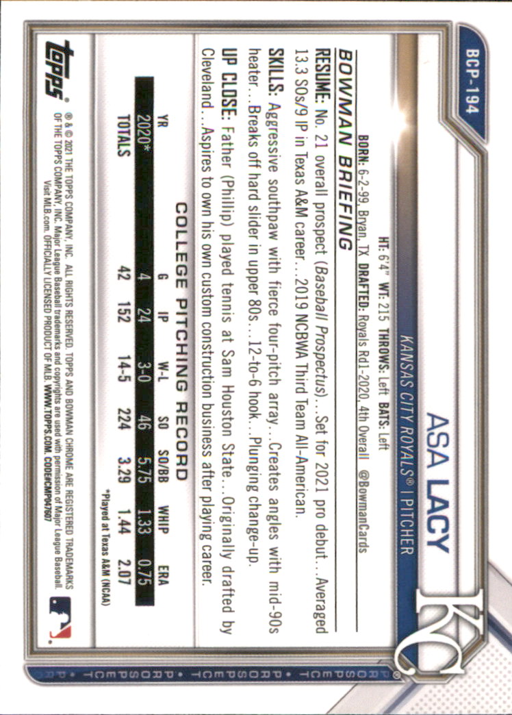 A9672- 2021 Bowman Chrome BB Assorted Insert Card1 -You Pick- 15+ FREE US SHIP - Picture 203 of 467