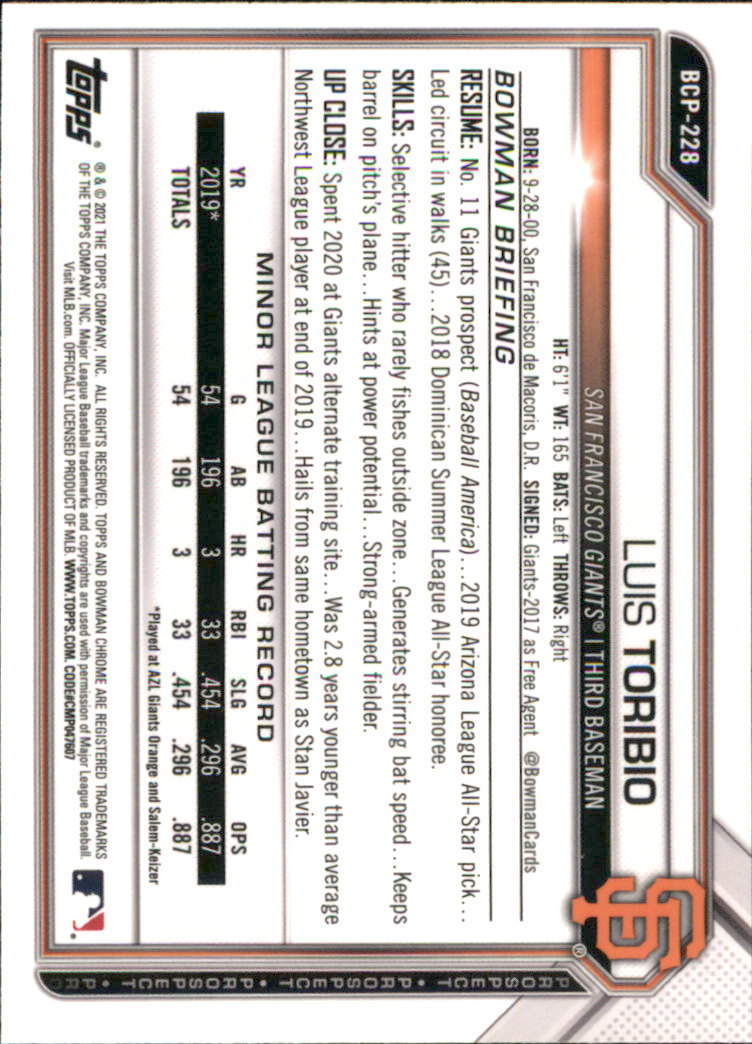 A9672- 2021 Bowman Chrome BB Assorted Insert Card1 -You Pick- 15+ FREE US SHIP - Picture 251 of 467