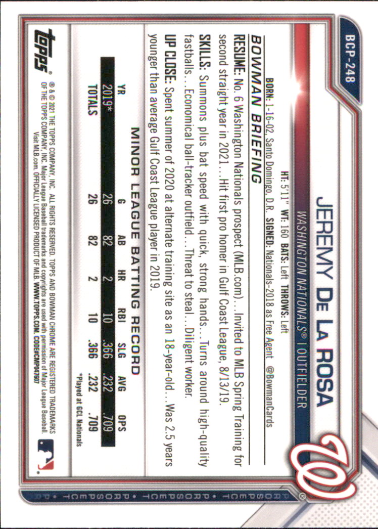 A9672- 2021 Bowman Chrome BB Assorted Insert Card1 -You Pick- 15+ FREE US SHIP - Picture 279 of 467