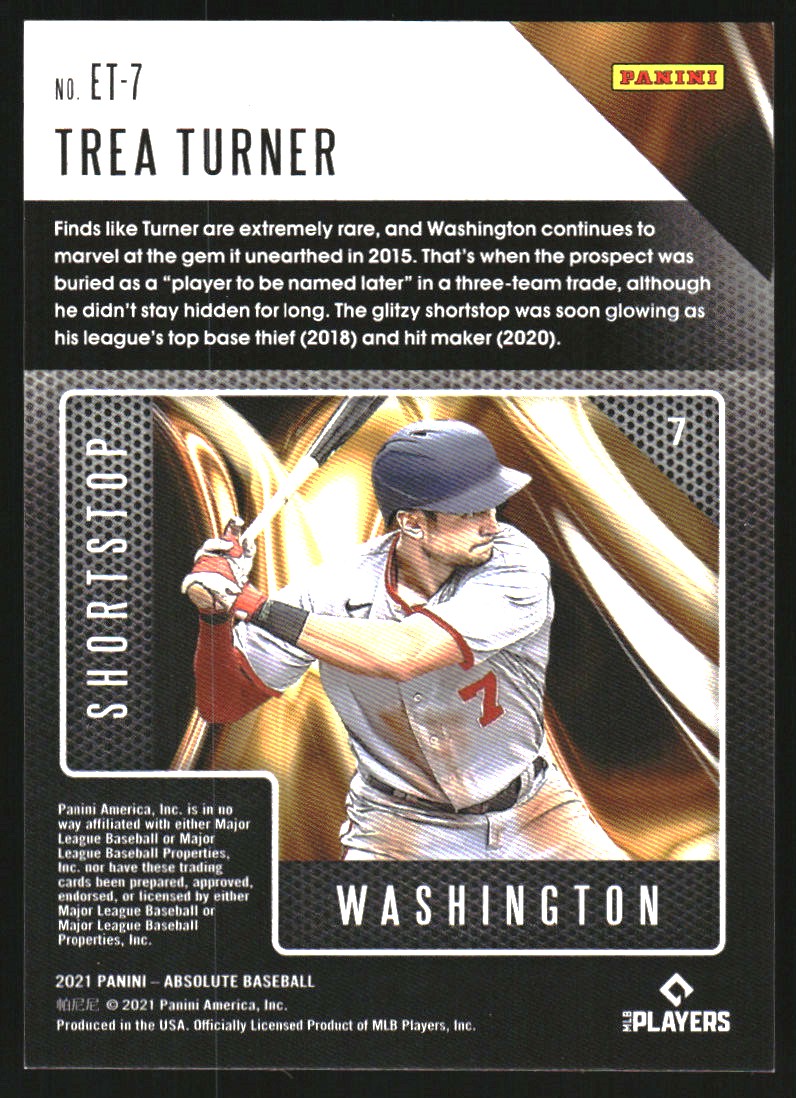 Sports Card Back