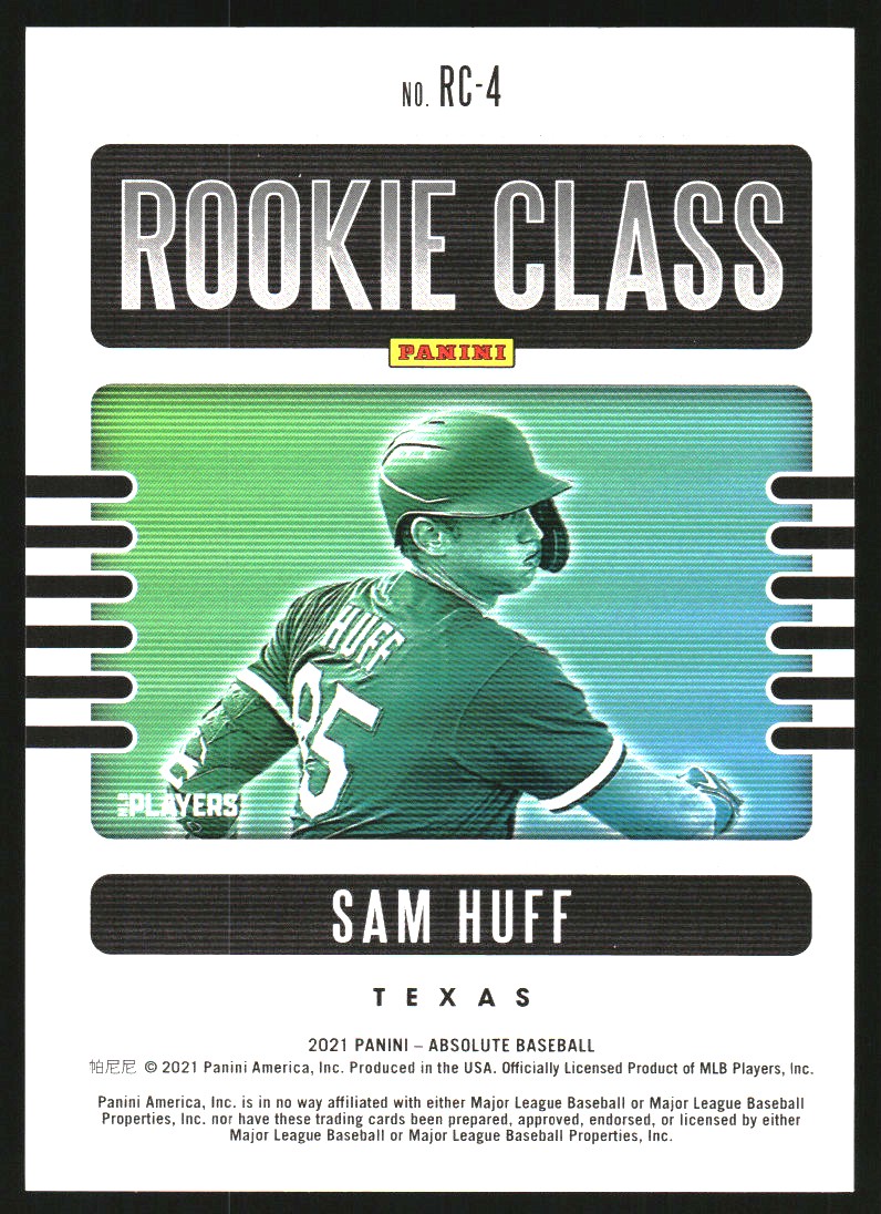 Sports Card Back