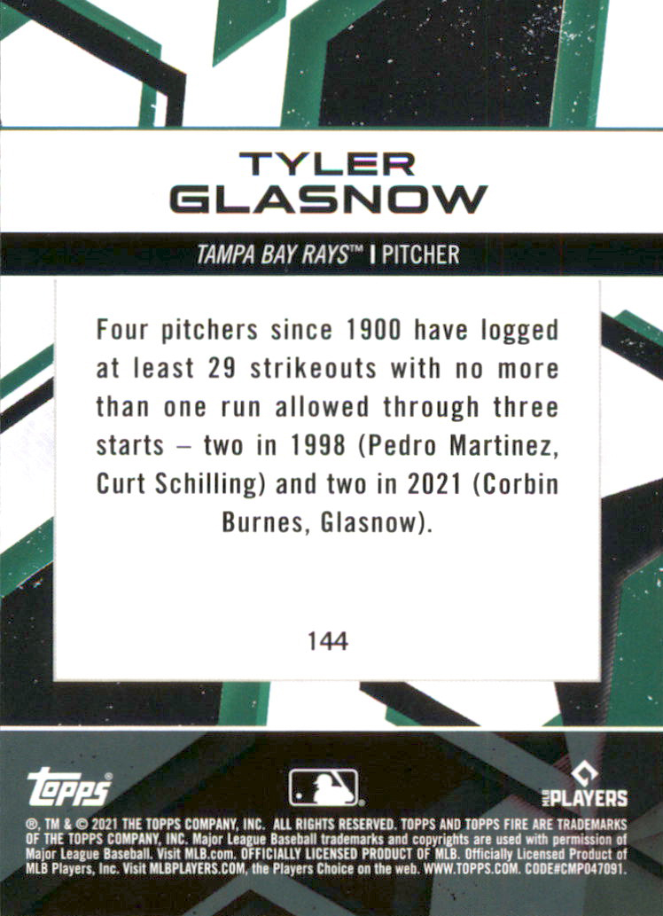 B0977- 2021 Topps Fire Baseball Cards #s 1-200 -You Pick- 15+ FREE US SHIP - Picture 105 of 149