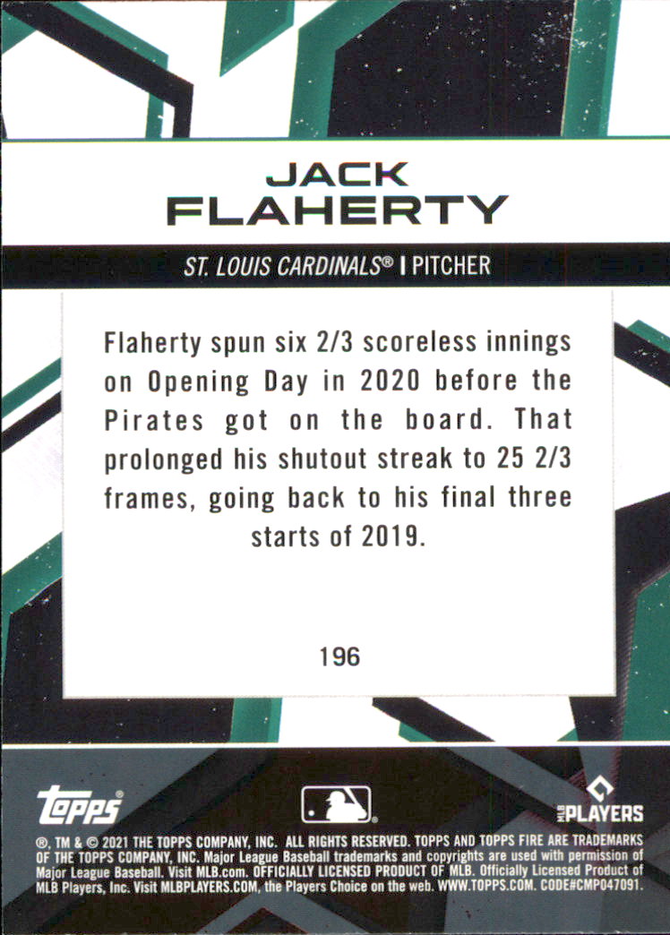 B0977- 2021 Topps Fire Baseball Cards #s 1-200 -You Pick- 15+ FREE US SHIP - Picture 147 of 149