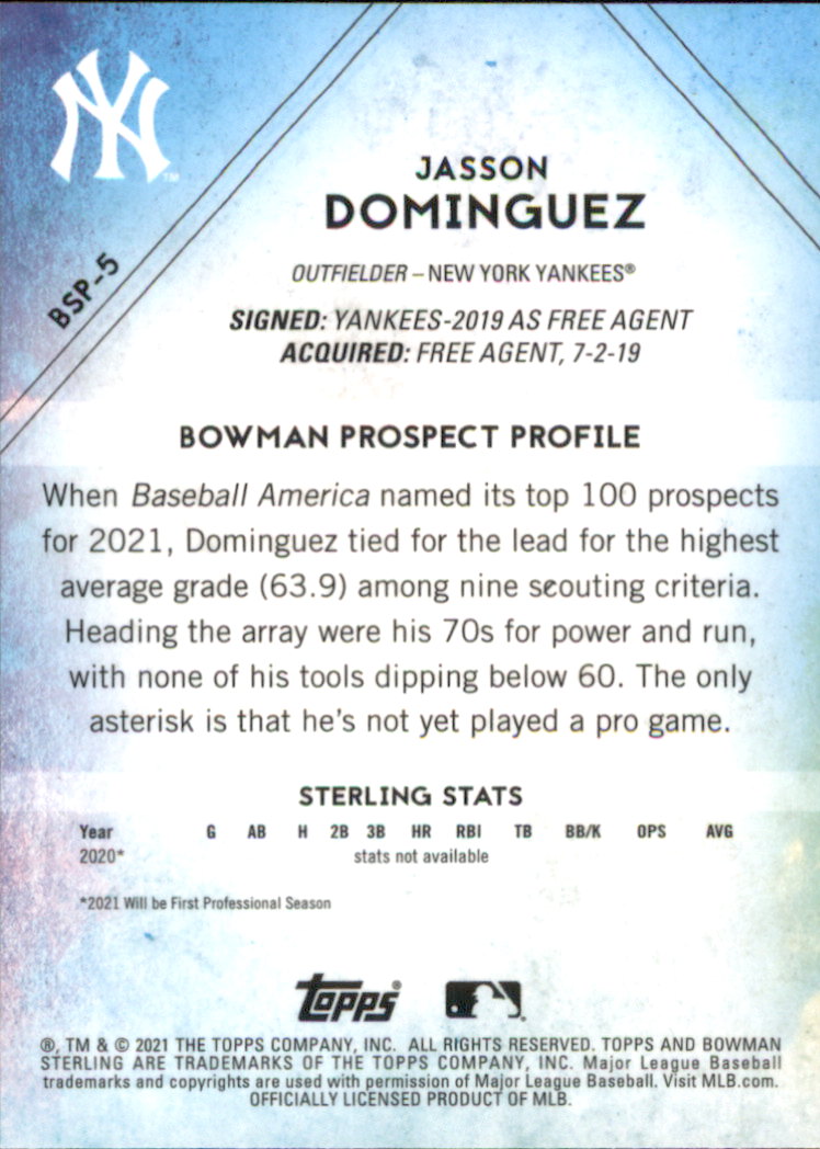 B6719- 2021 Bowman Sterling Baseball Assorted Cards -You Pick- 15+ FREE US SHIP - Picture 21 of 203