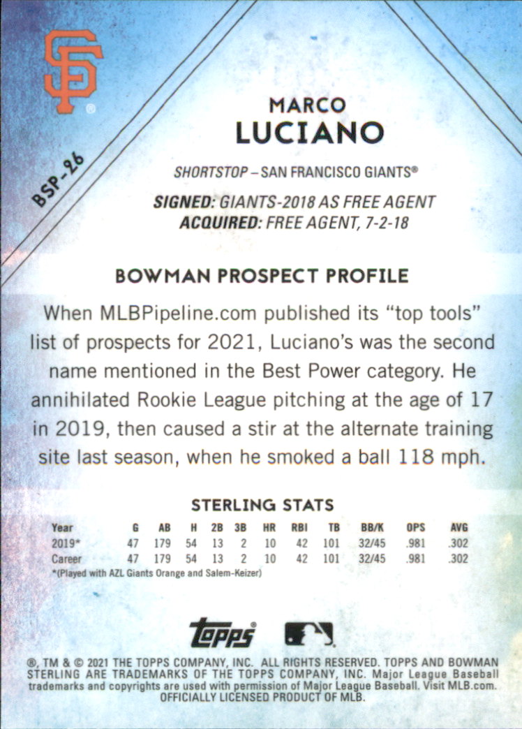 B6719- 2021 Bowman Sterling Baseball Assorted Cards -You Pick- 15+ FREE US SHIP - Picture 57 of 203