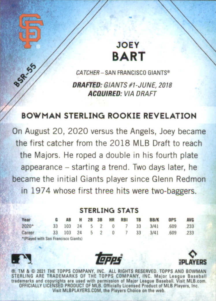 B6719- 2021 Bowman Sterling Baseball Assorted Cards -You Pick- 15+ FREE US SHIP - Picture 115 of 203