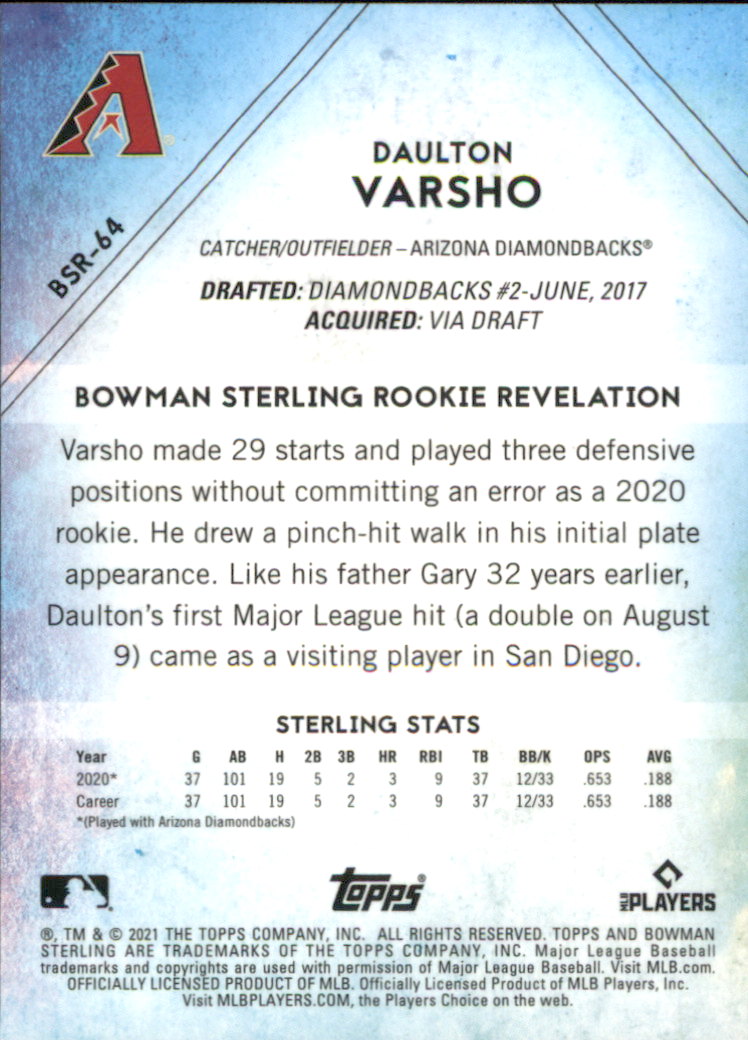 B6719- 2021 Bowman Sterling Baseball Assorted Cards -You Pick- 15+ FREE US SHIP - Picture 133 of 203