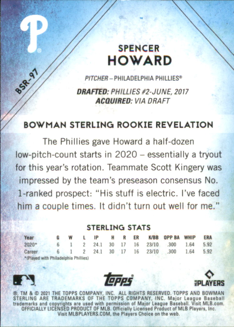 B6719- 2021 Bowman Sterling Baseball Assorted Cards -You Pick- 15+ FREE US SHIP - Picture 197 of 203