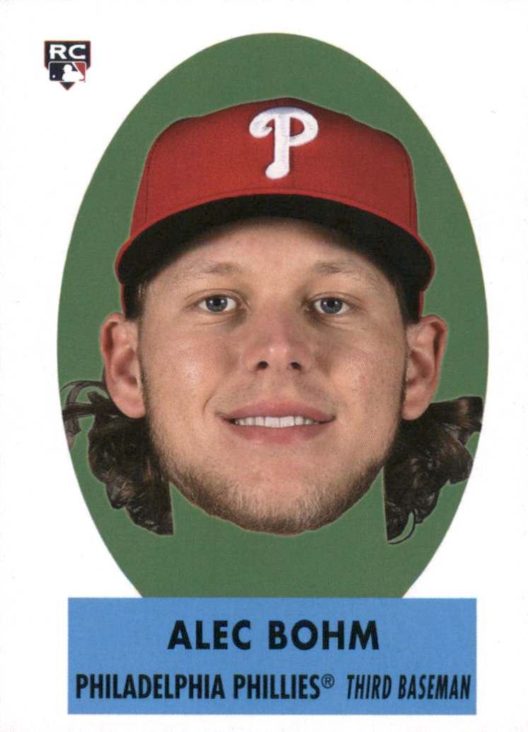 2021 Chronicles Score Alec Bohm RC #6 Philadelphia Phillies Rookie