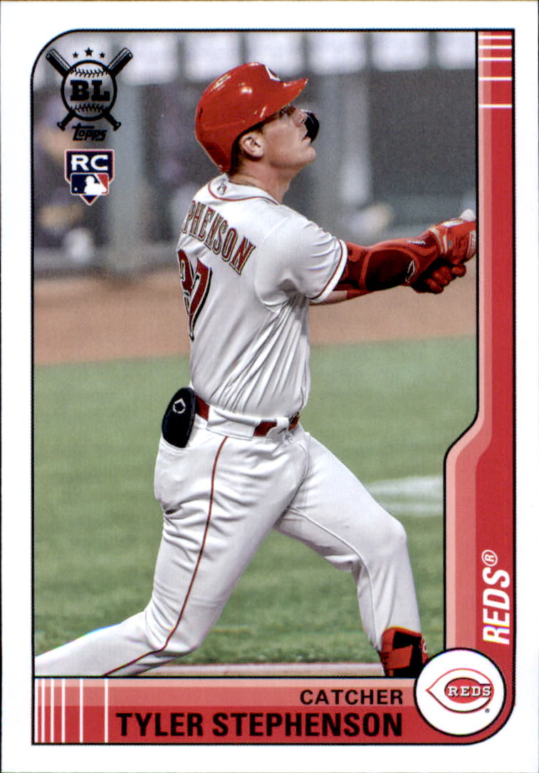  2021 Topps Chrome #111 Tyler Stephenson Cincinnati