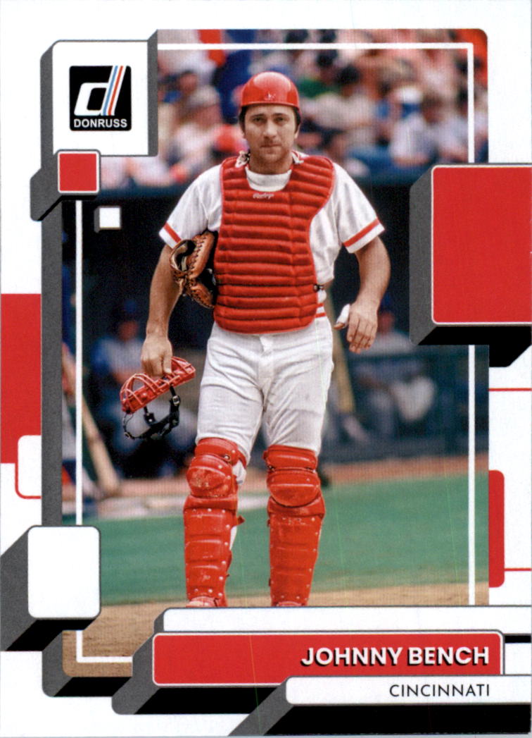 Johnny Bench cards (1988-2023) Reds - You Choose