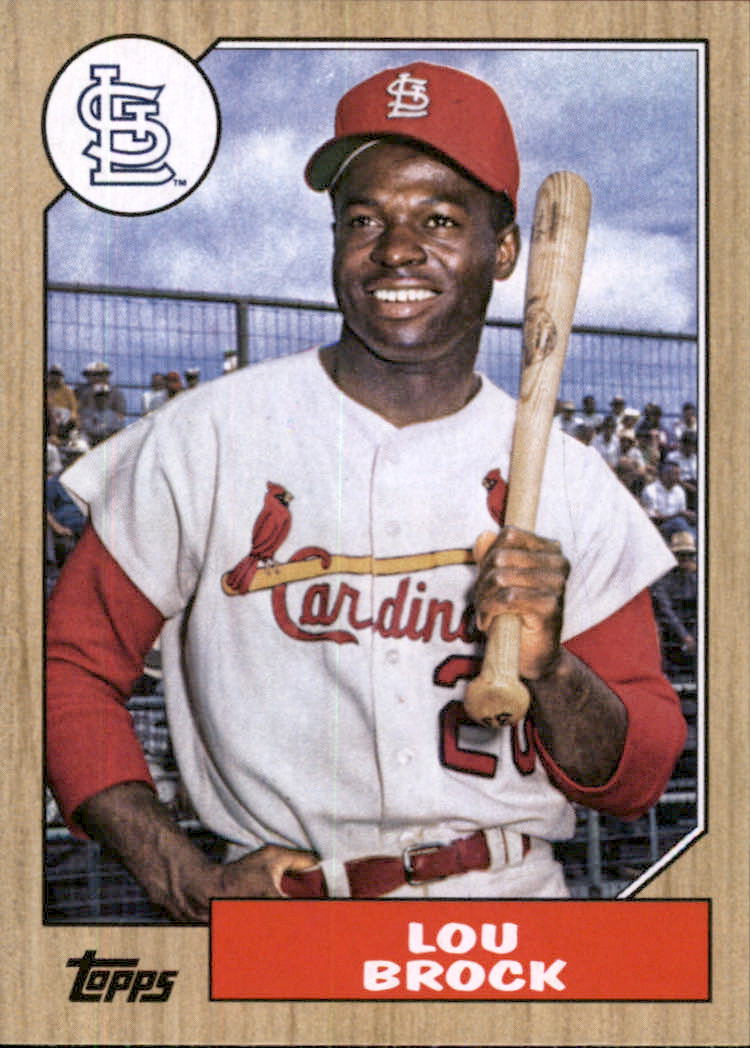 Lou Brock cards (1992-2024) Cardinals Cubs - You Choose