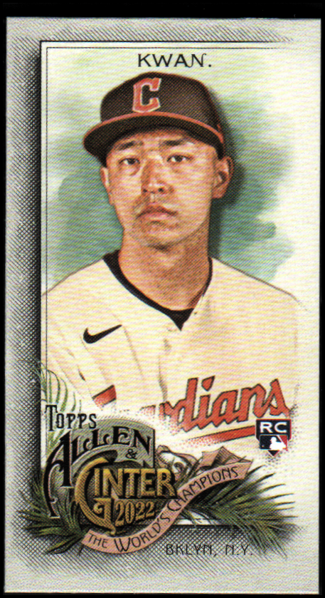 2022 Topps Allen and Ginter Mini #228 Steven Kwan
