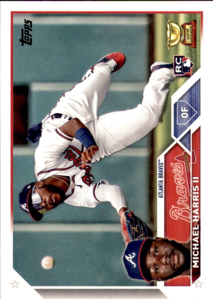 Michael Harris 2023 Topps Rookie Baseball Card #226 - Atlanta Braves at  's Sports Collectibles Store