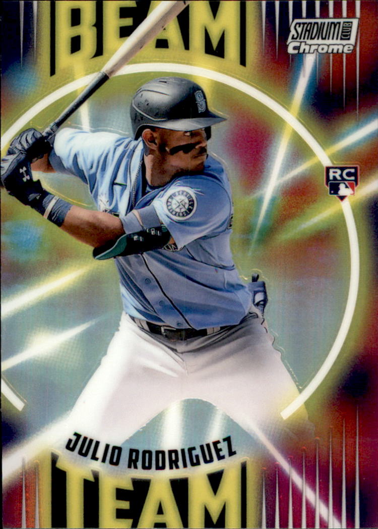 2022 Stadium Club Chrome Beam Team #BT19 Julio Rodriguez