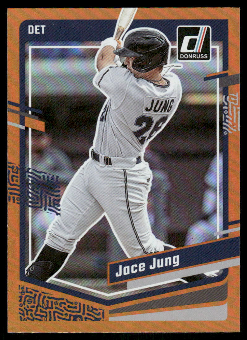 2023 Donruss Holo Orange #130 Jace Jung