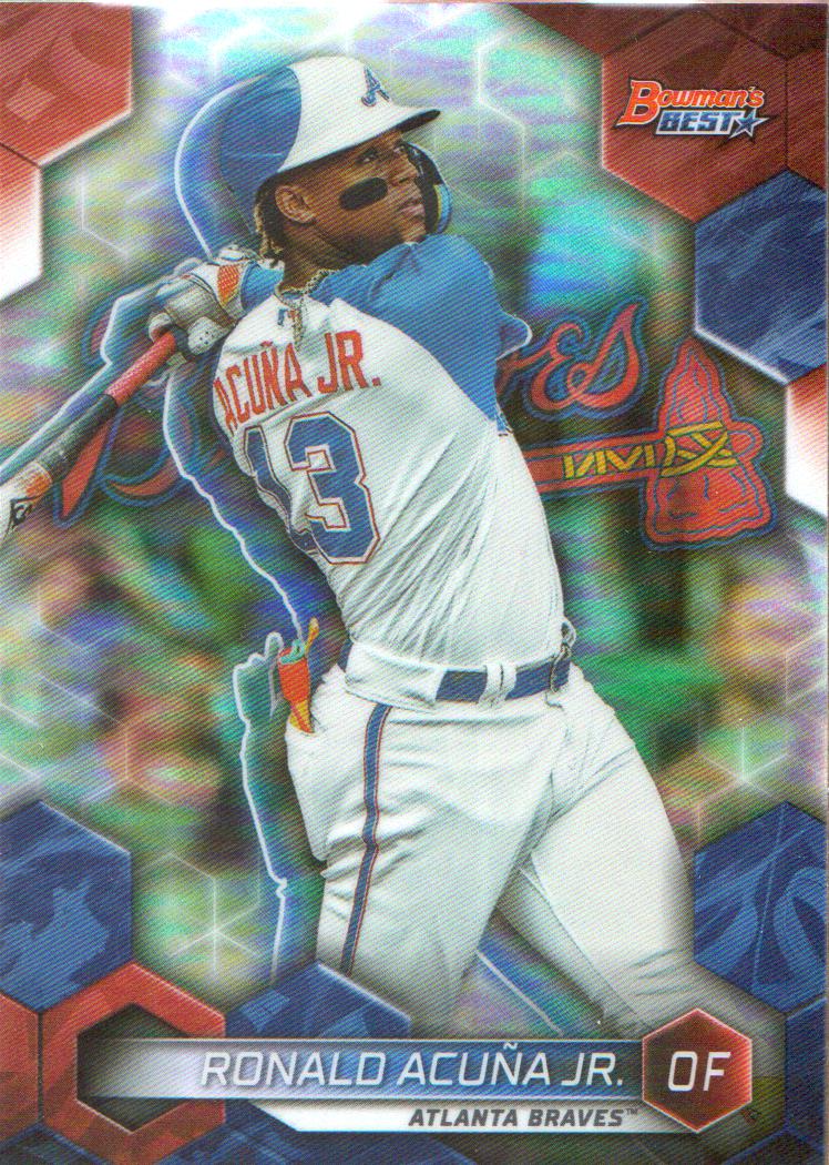 2023 Topps WBC Variation Gold Rainbow Foil Ronald Acuna Jr. /50