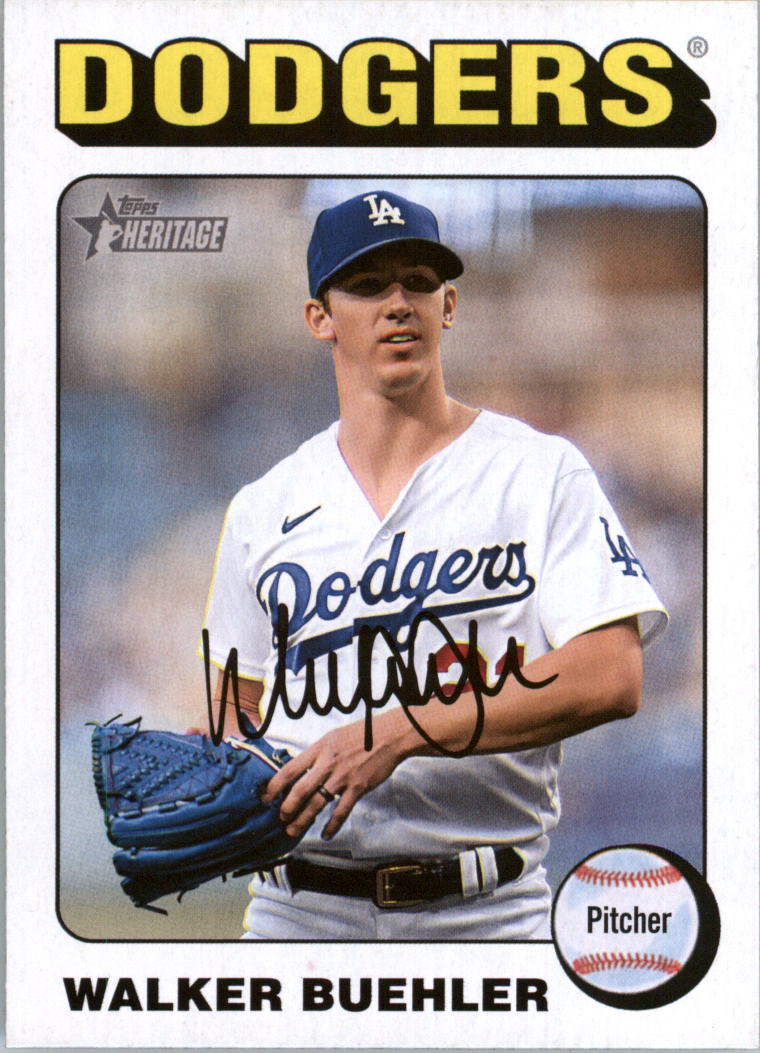 2024 Topps Heritage White Border #363 Walker Buehler