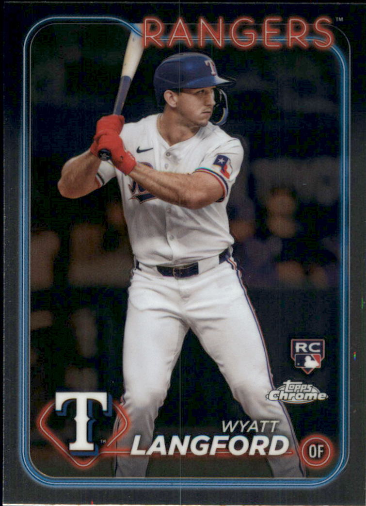 B5387- 2024 Topps Chrome Baseball Card #s 1-200 -You Pick- 15+ FREE US SHIP