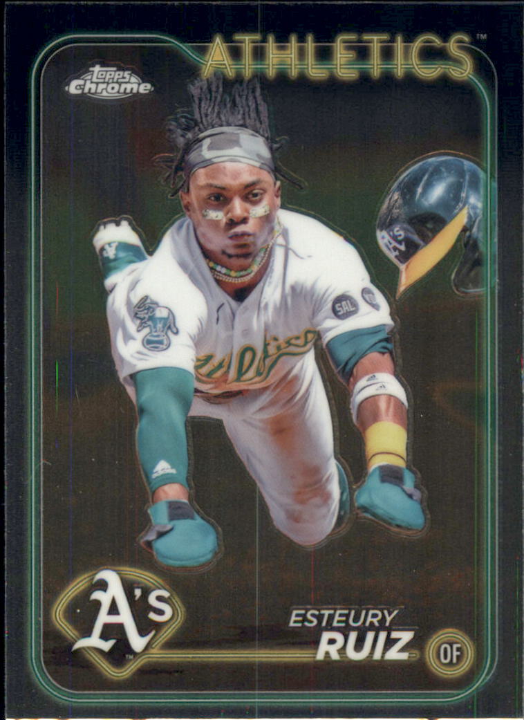 B5387- 2024 Topps Chrome Baseball Card #s 201-300 -You Pick- 15+ FREE US SHIP