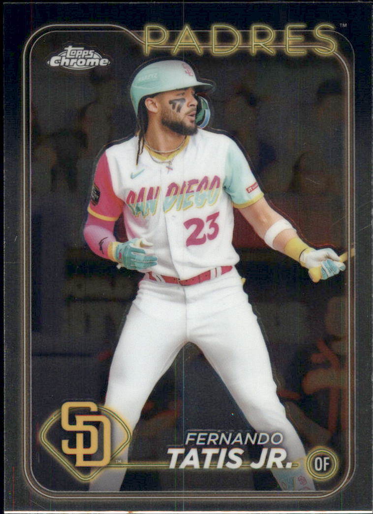 B5387- 2024 Topps Chrome Baseball Card #s 201-300 -You Pick- 15+ FREE US SHIP