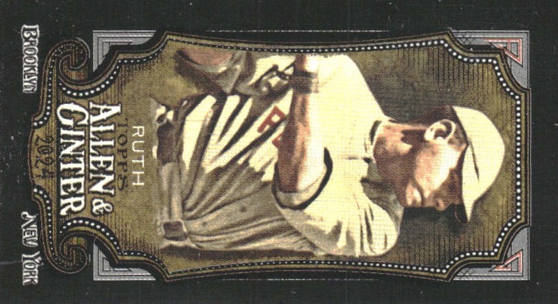 2024 Topps Allen & Ginter - Mini Black Border #198 Babe Ruth