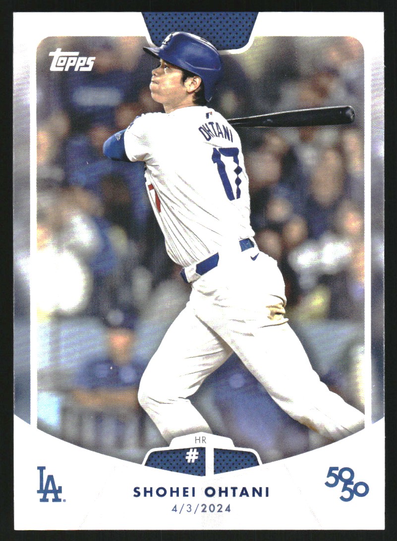 2024 Topps 50/50 Ohtani Baseball Base Cards: Pick from List (#2-99)