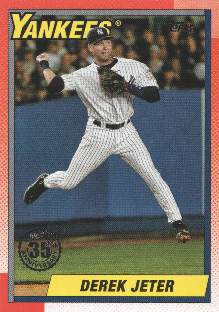 2025 Topps '90 Topps #T9087 Derek Jeter