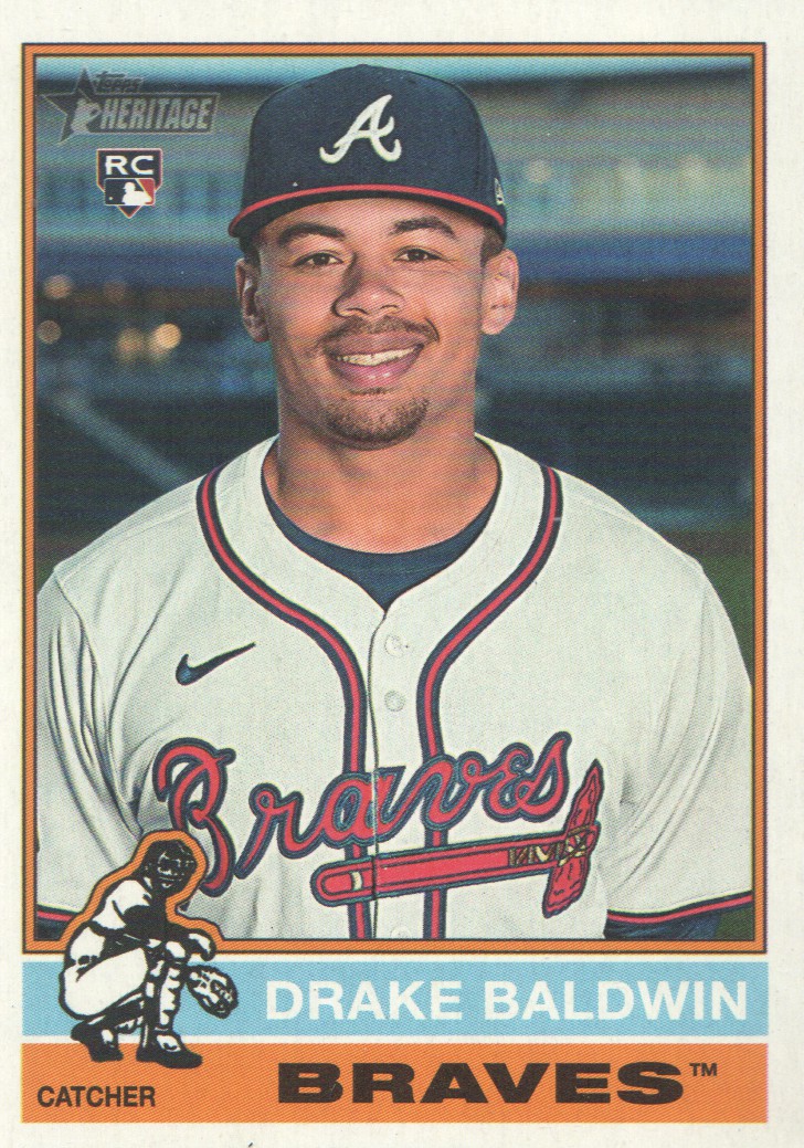 2025 Topps Heritage #561 Drake Baldwin RC on Fanatics Collect