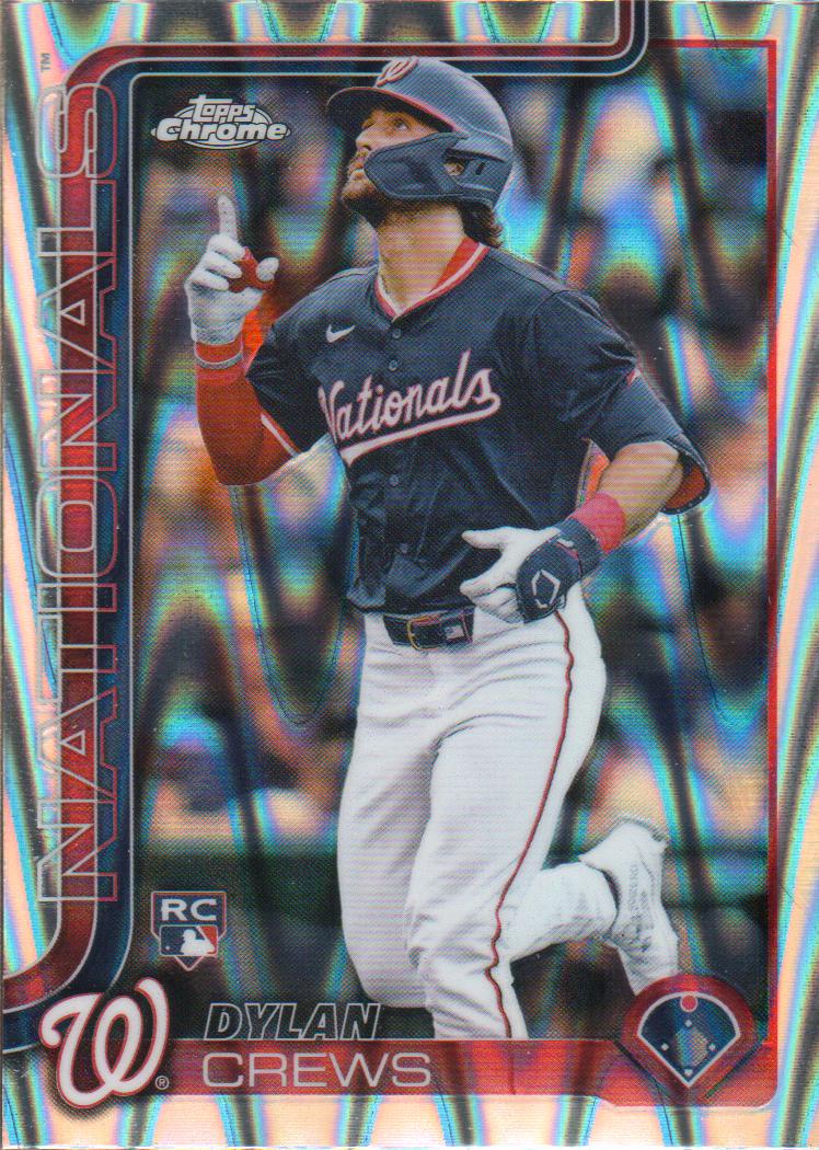 2025 Topps Chrome RayWave Refractors #146 Dylan Crews