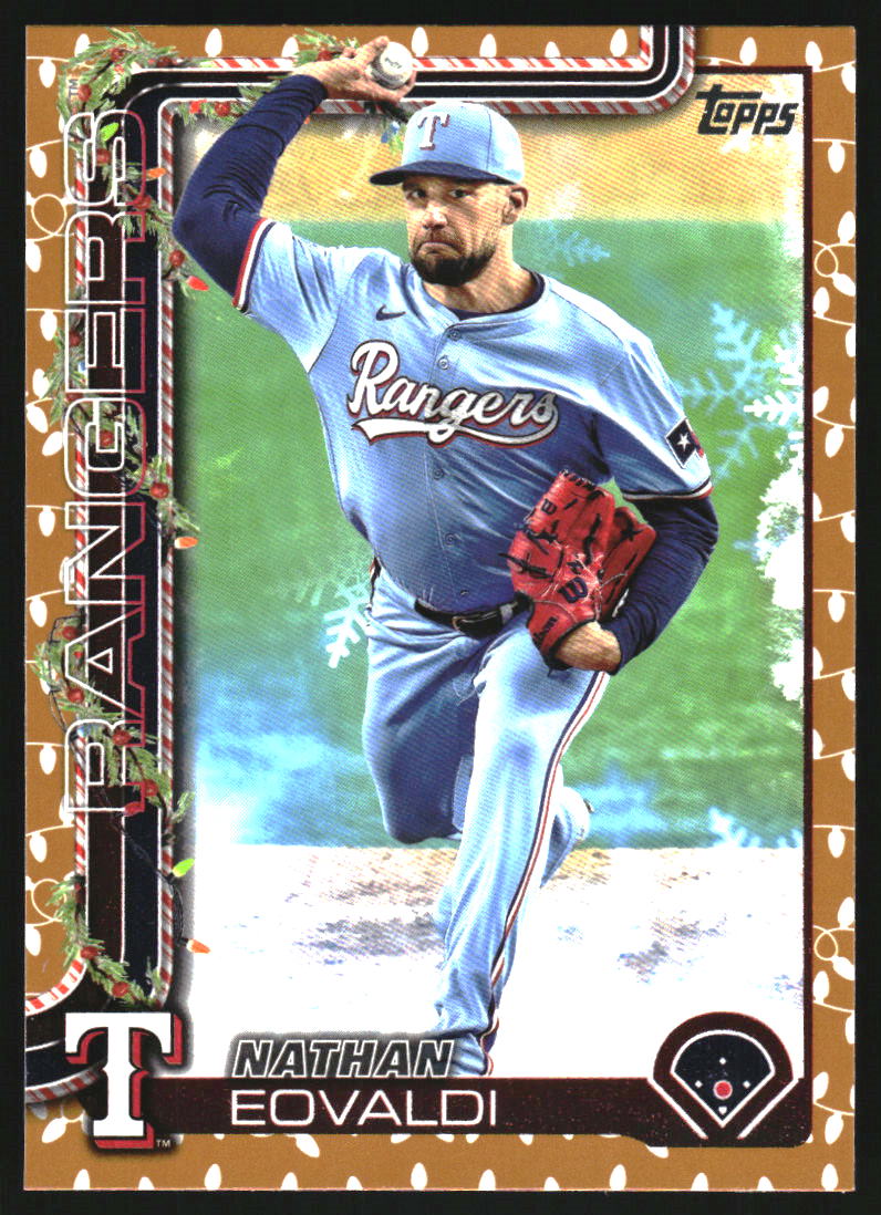 B7653- 2025 Topps Holiday Gold Lights Baseball Cards -You Pick- 15