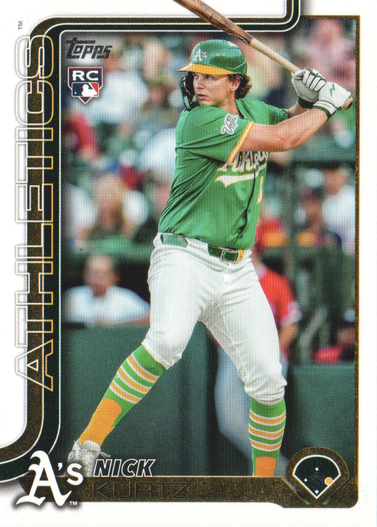 2025 Topps Update #US201 Nick Kurtz RC on Fanatics Collect