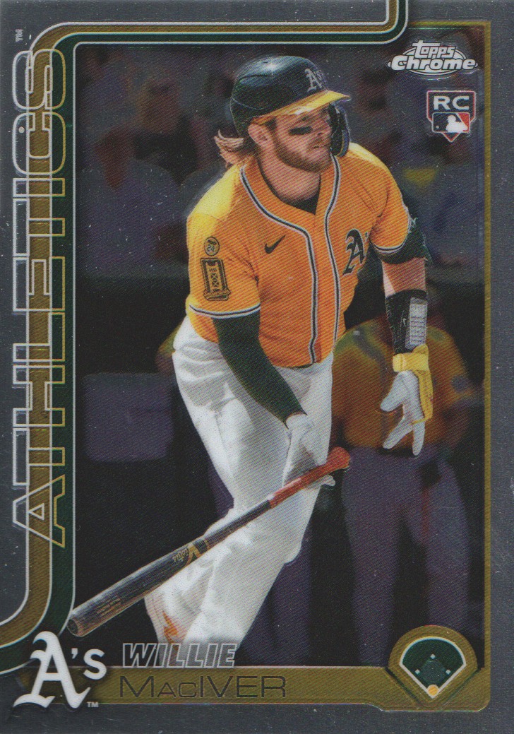 2025 Topps Chrome Update #USC81 Willie MacIver RC on Fanatics Collect