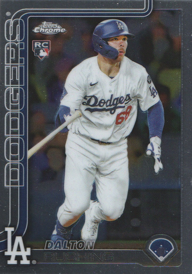 2025 Topps Chrome Update #USC129 Dalton Rushing RC