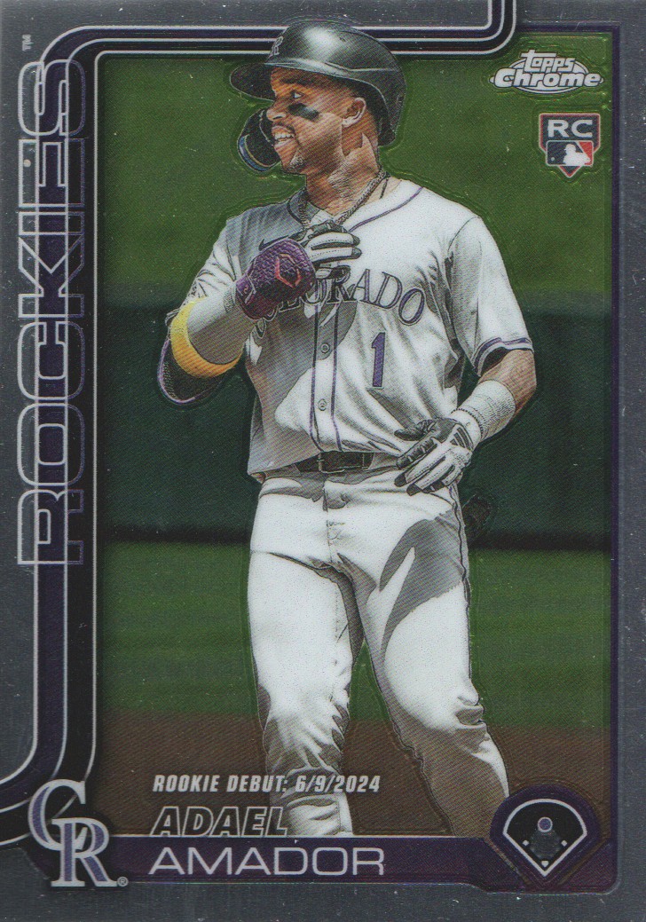 2025 Topps Chrome Update #USC143 Adael Amador RC