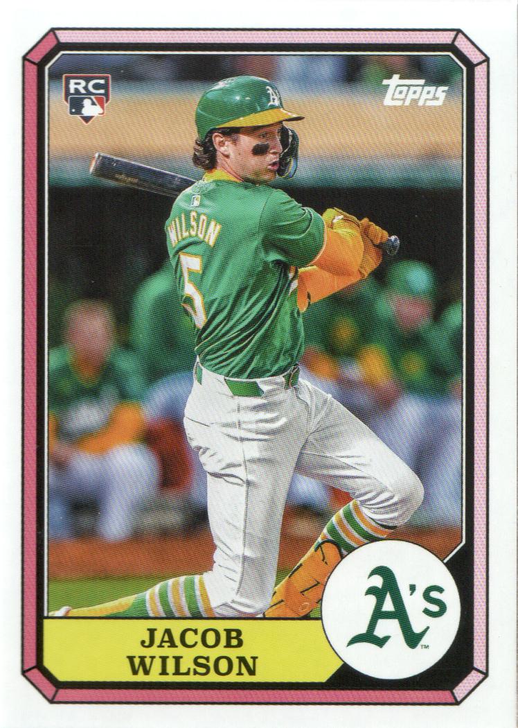 2025 Topps Archives '87 Boardwalk and Baseball #87BB7 Jacob Wilson