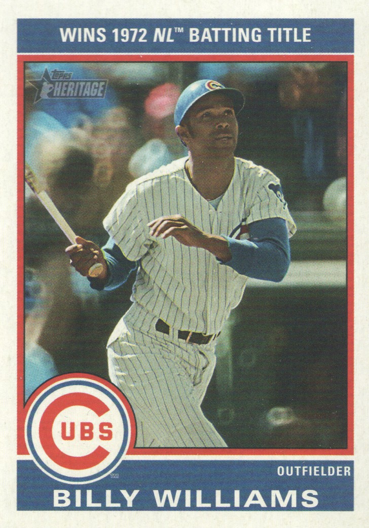 2025 Topps Heritage '76 Retirees #76R8 Billy Williams