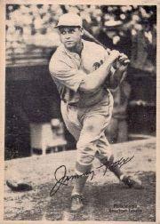 1929 Kashin Publications (R316) Jimmie Foxx (misspelled Jimmy