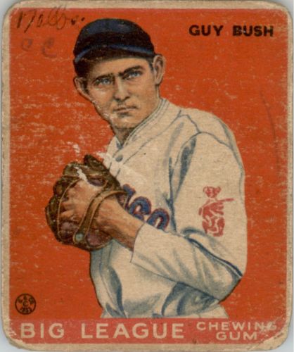 1933 Goudey #67 Guy Bush RC