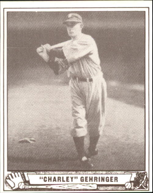 1940 Play Ball #41 Charley Gehringer
