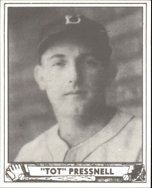 1940 Play Ball #146 Tot Pressnell