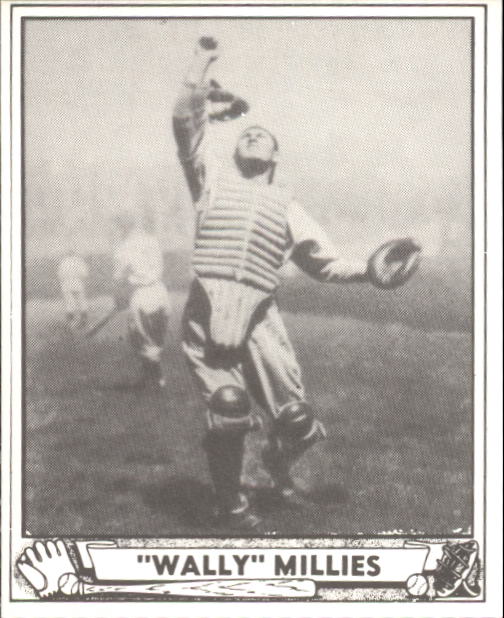 1940 Play Ball #218 Wally Millies RC