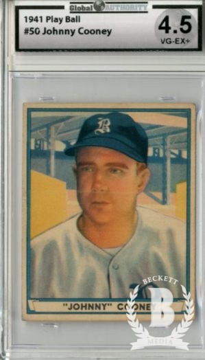 1941 Play Ball #50 Johnny Cooney