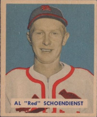 1949 Bowman #111 Red Schoendienst