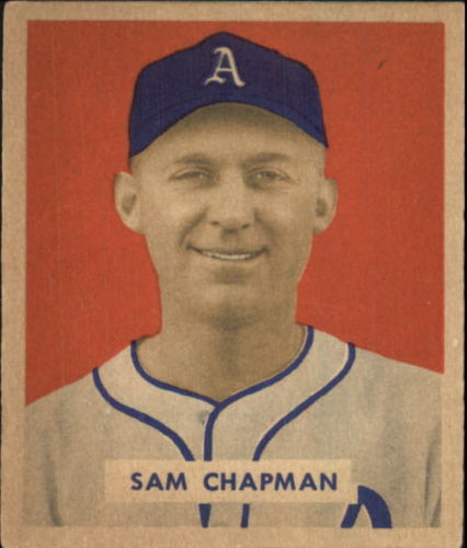 1949 Bowman #112 Sam Chapman