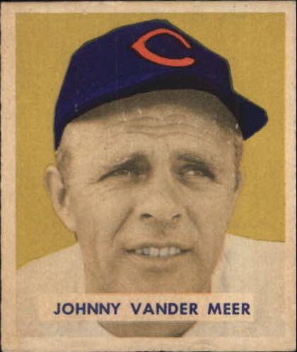 1949 Bowman #128 Johnny VanderMeer