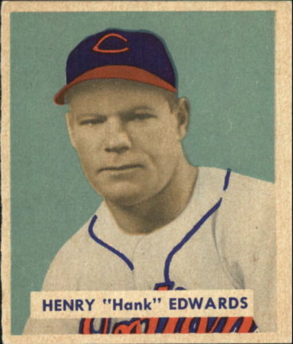 1949 Bowman #136 Hank Edwards RC