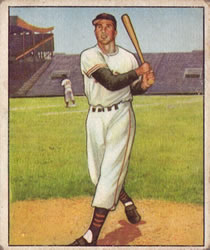 1950 Bowman #28 Bobby Thomson