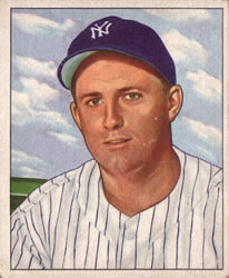 1950 Bowman #155 Frank Shea